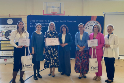 Finał projektu Impact Makers w ZS Nr 1 im. ppor. E. Gierczak w Górze Kalwarii