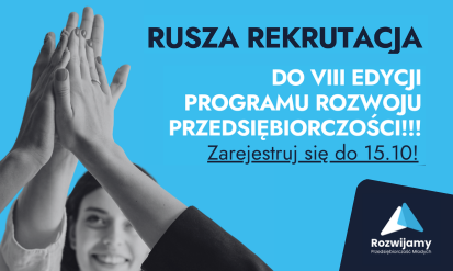 Dołącz do Programu Rozwoju Przedsiębiorczości